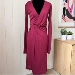 Gucci burgundy dress